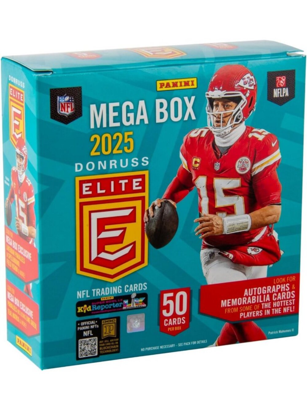 2025 Elite Football Trading Cards Mega Box - Rare Collectible, High-Value Hits!